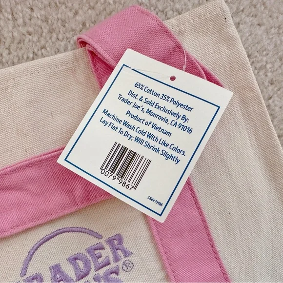 Trader Joe’s mini tote bag - Picture 6 of 6